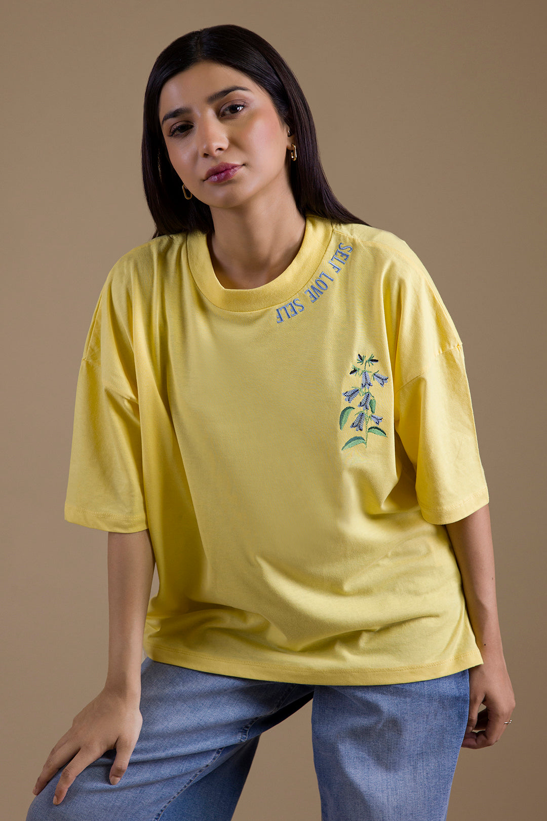 Oversized Graphic T-Shirt - 5076