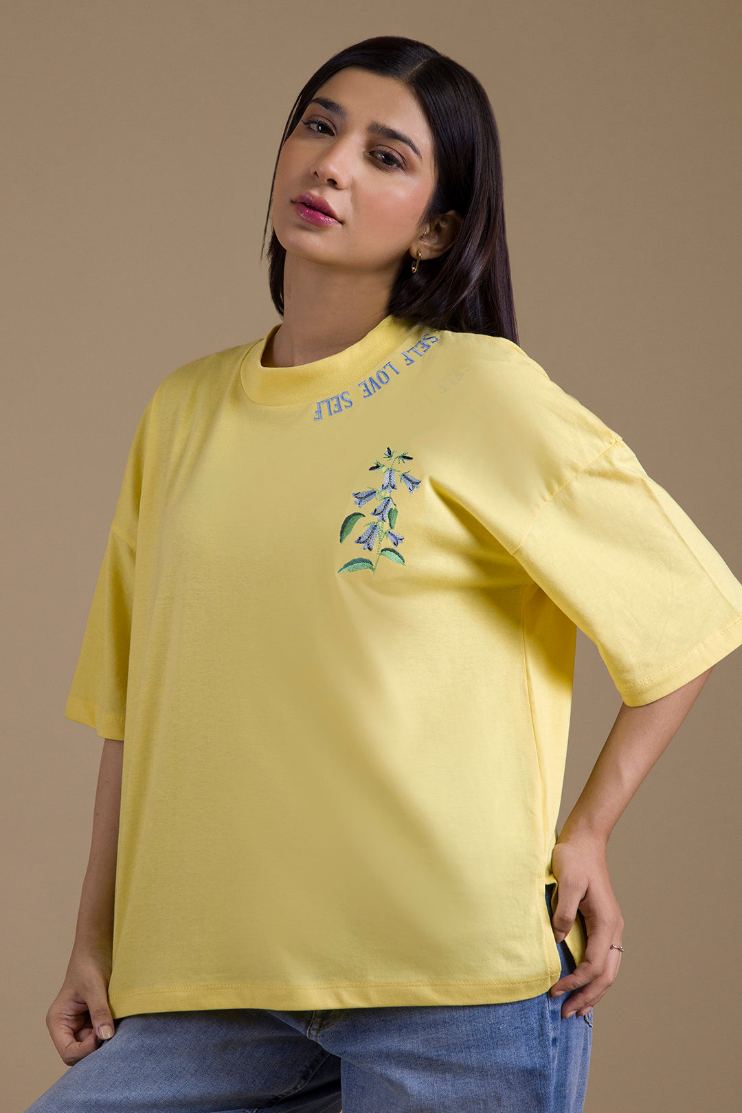 Oversized Graphic T-Shirt - 5076