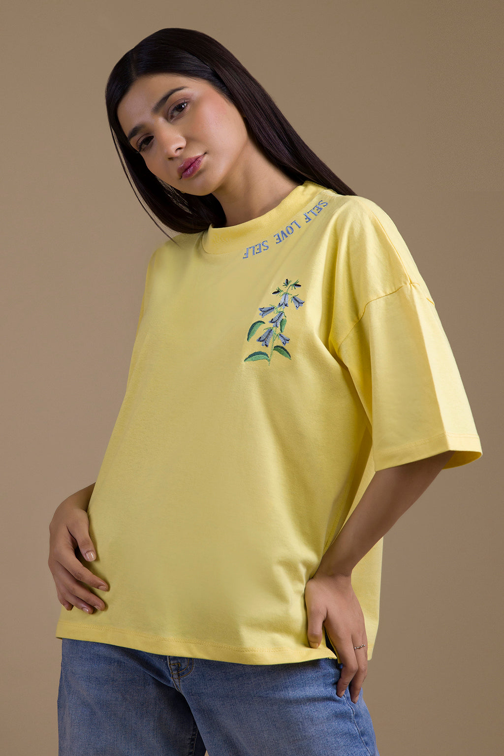 Oversized Graphic T-Shirt - 5076