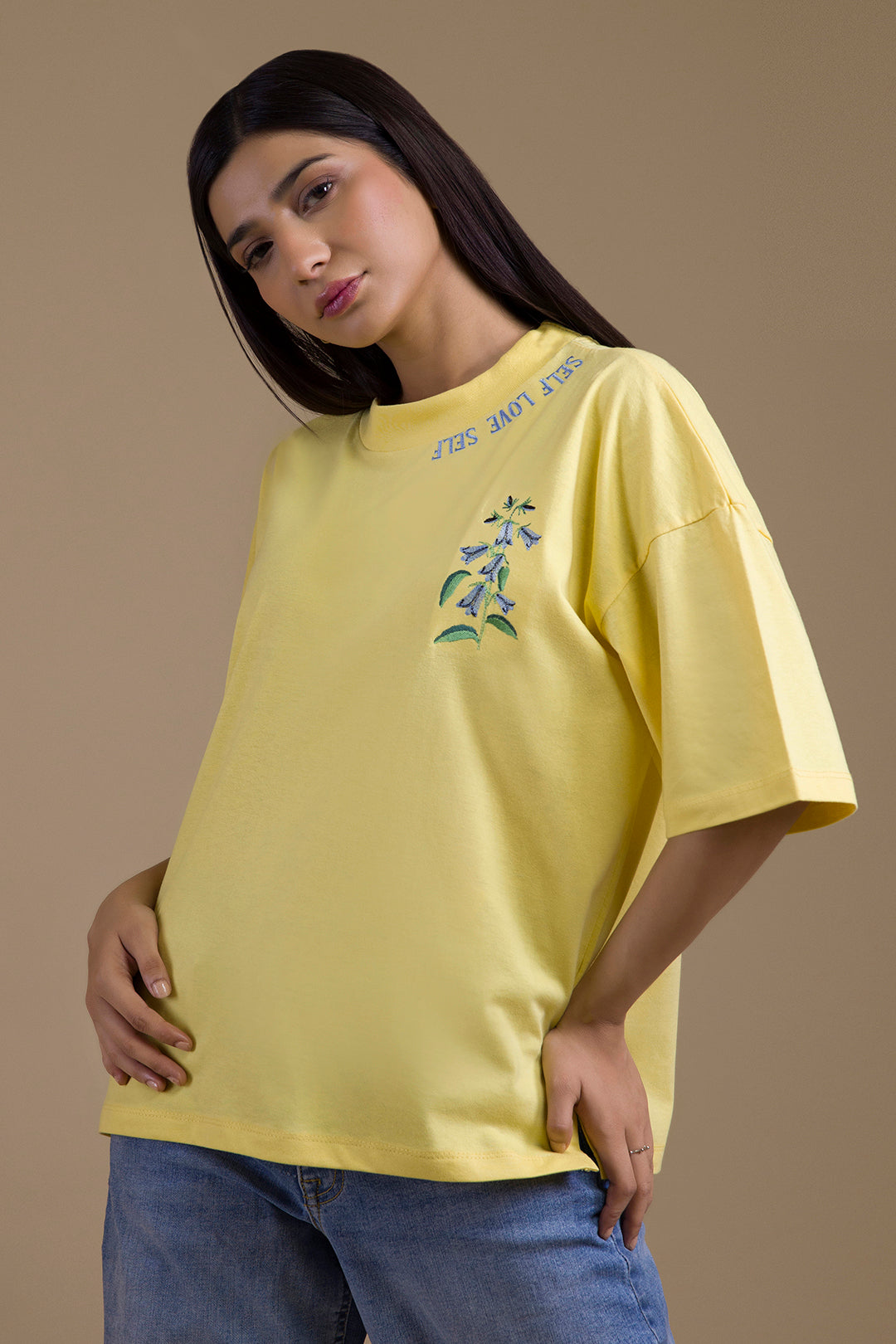 Oversized Graphic T-Shirt - 5076