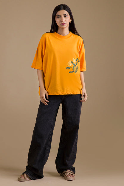 Oversized Graphic T-Shirt - 5077