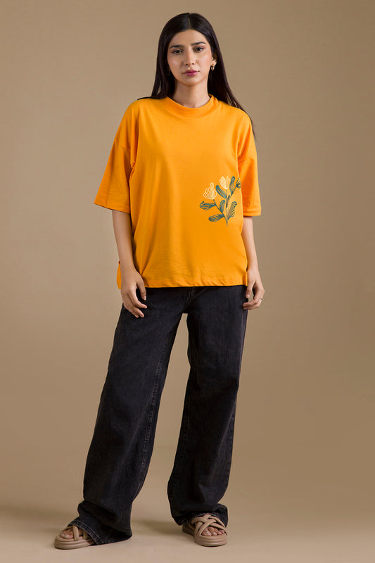 Oversized Graphic T-Shirt - 5077