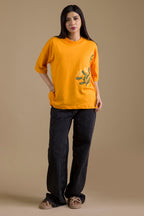 Oversized Graphic T-Shirt - 5077