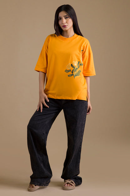 Oversized Graphic T-Shirt - 5077