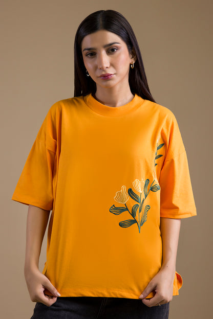 Oversized Graphic T-Shirt - 5077