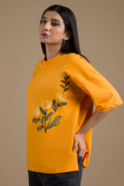 Oversized Graphic T-Shirt - 5077