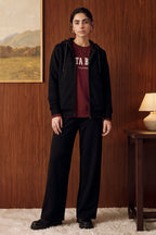 Regular Fit Basic Zipper Hoodie - 1111