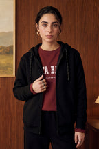 Regular Fit Basic Zipper Hoodie - 1111