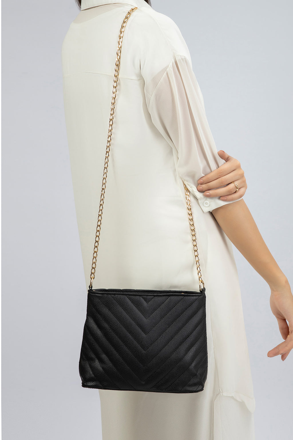 Cross-Body Bags - E076|Black