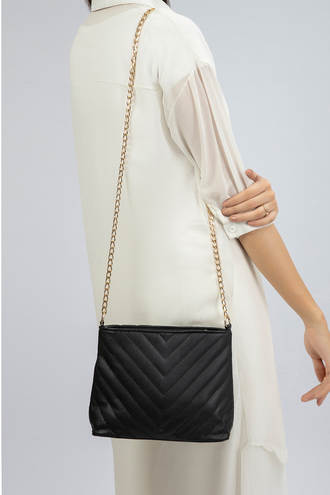 Cross-Body Bags - E076|Black