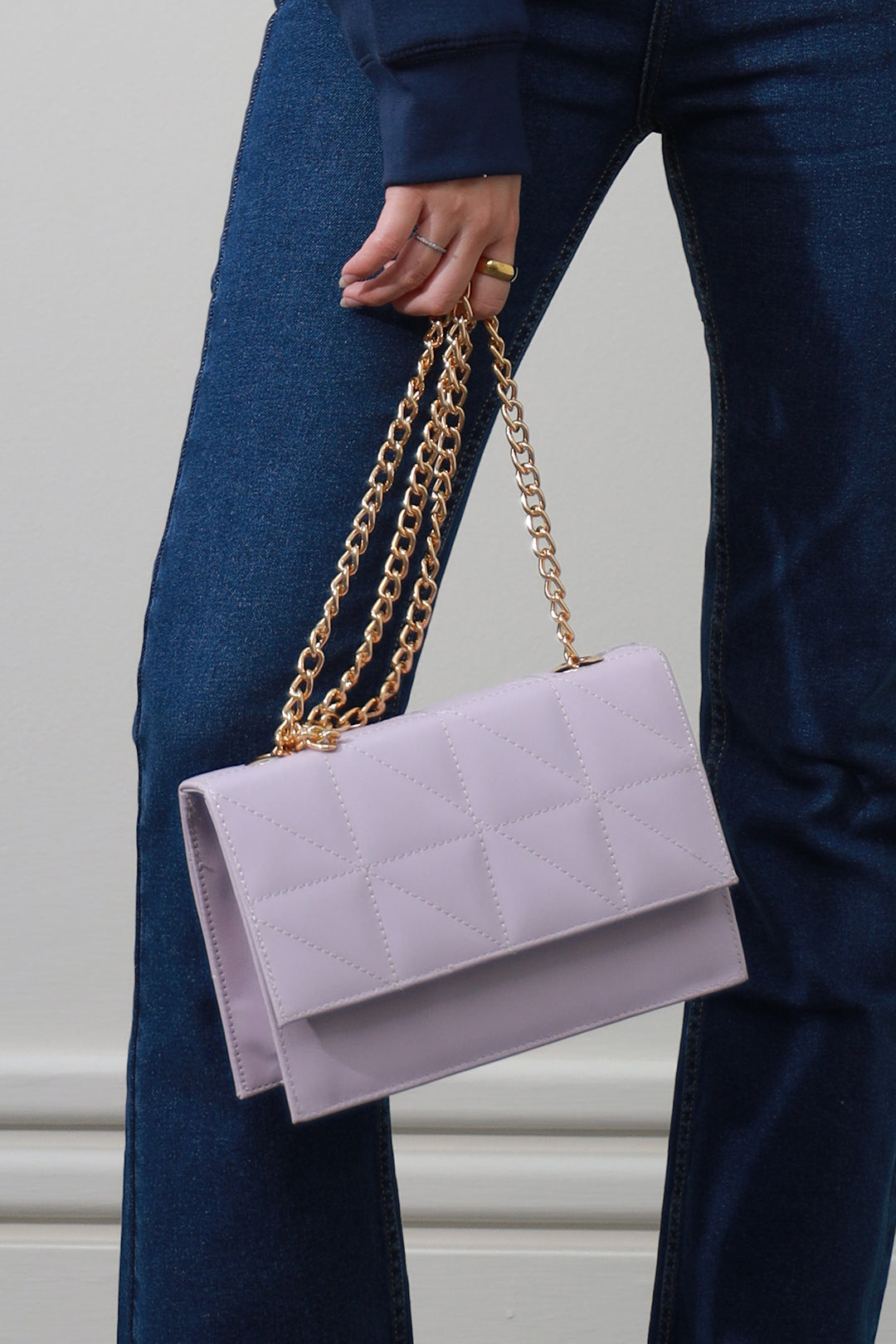 Cross-Body Bags - E165 - Lilac