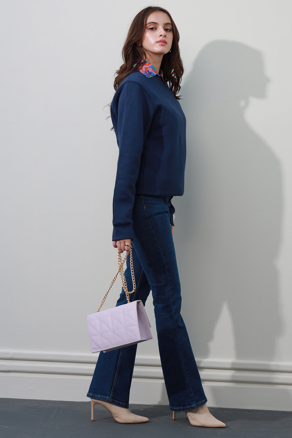 Cross-Body Bags - E165 - Lilac