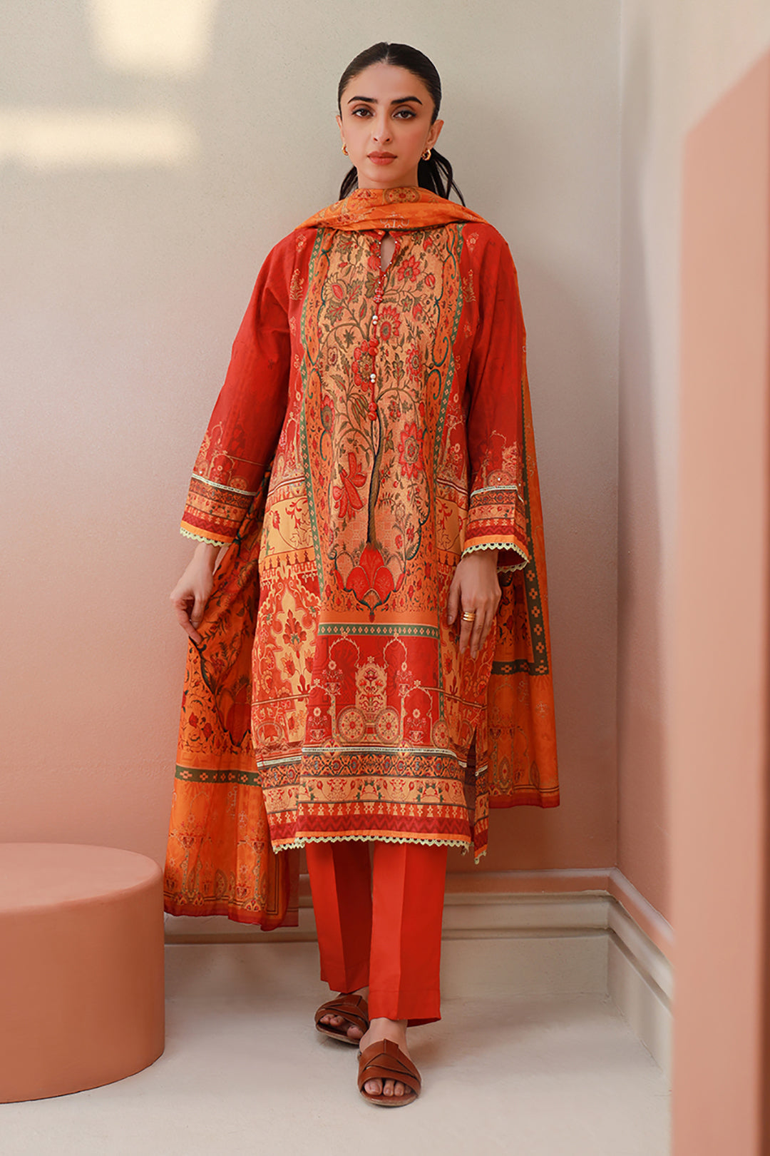 Kurta Dupatta Trouser - 1334