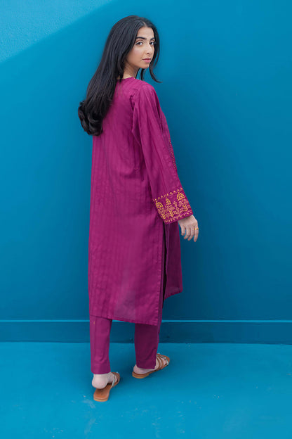 Embroidered Kurta Trouser - 1159