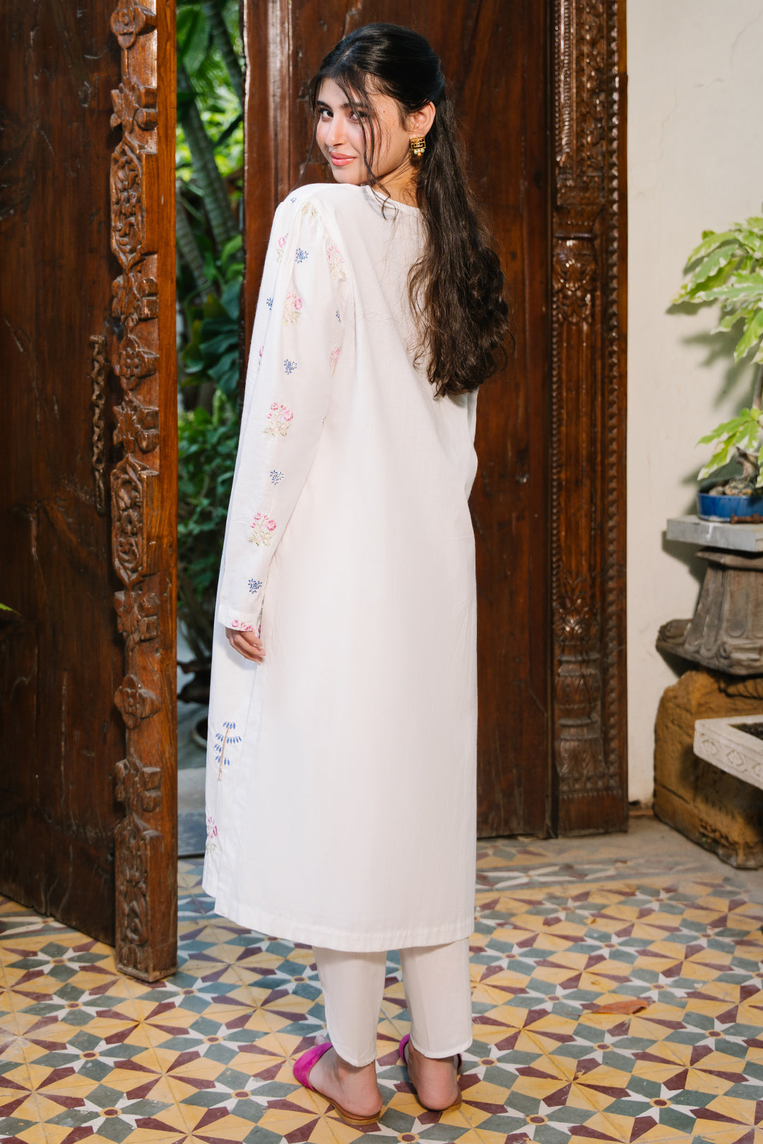 Embroidered Kurta - 2015