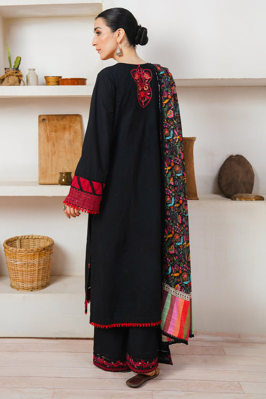 Embroidered Shirt Shalwar Dupatta - 0084