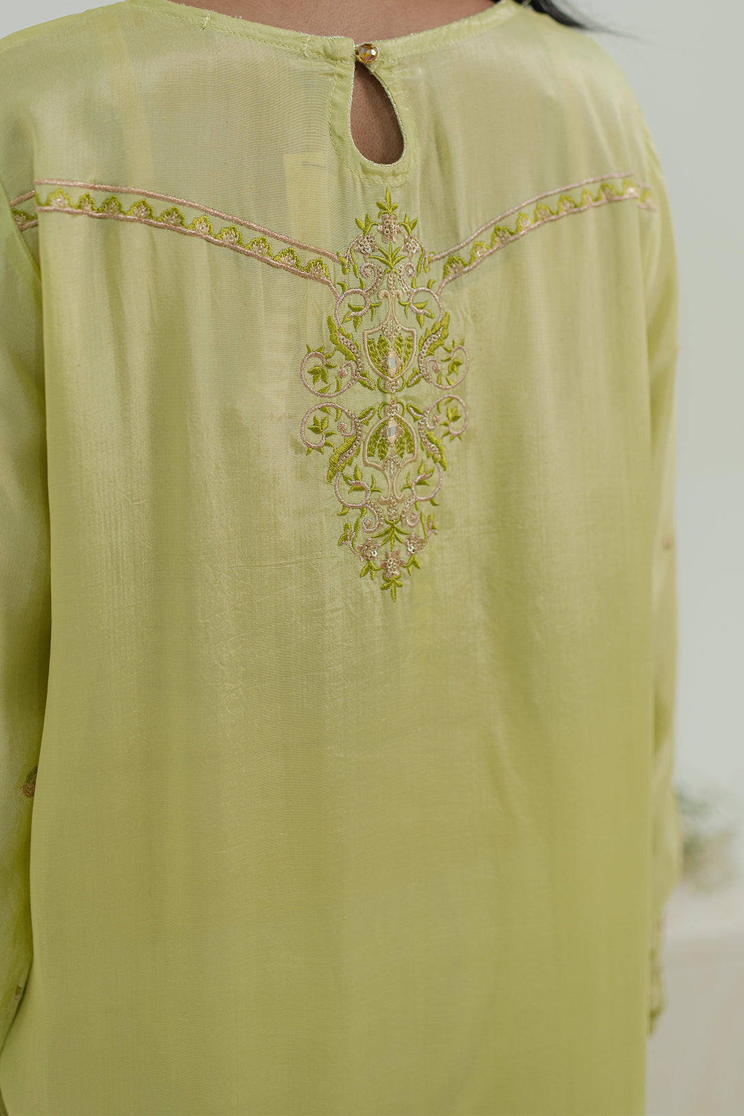 Embroidered Kurta - 3124