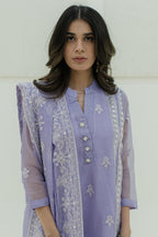 Embroidered Kurta Dupatta Trouser - 3237