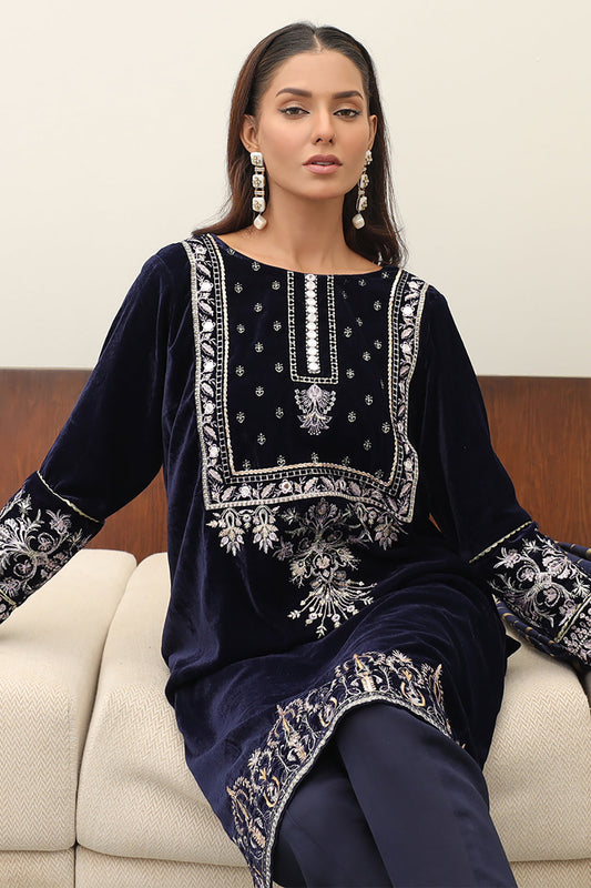 Embroidered Kurta Dupatta Trouser - 3241