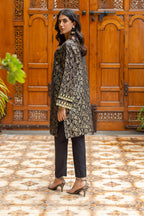 Embroidered Kurta Trouser - 3265
