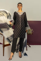 Embroidered Kurta Dupatta Trouser - 3268