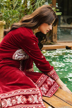 Embroidered Kurta Trouser - 3275