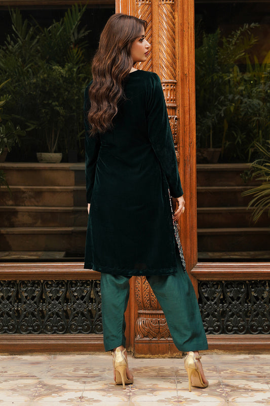 Embroidered Kurta Dupatta Trouser - 3283