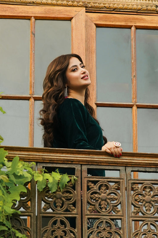 Embroidered Kurta Dupatta Trouser - 3283