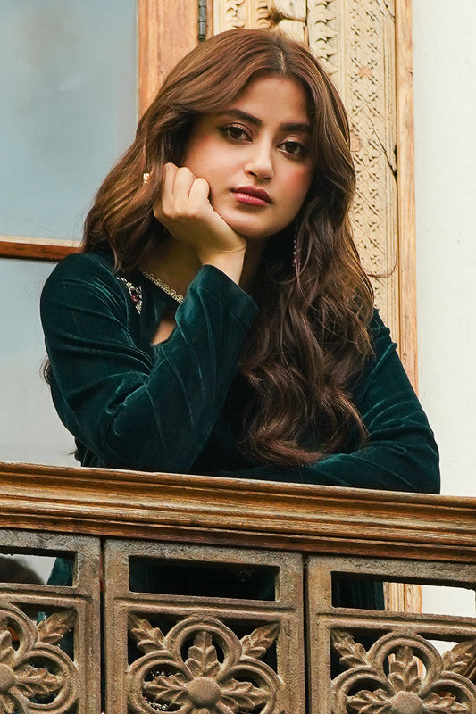 Embroidered Kurta Dupatta Trouser - 3283