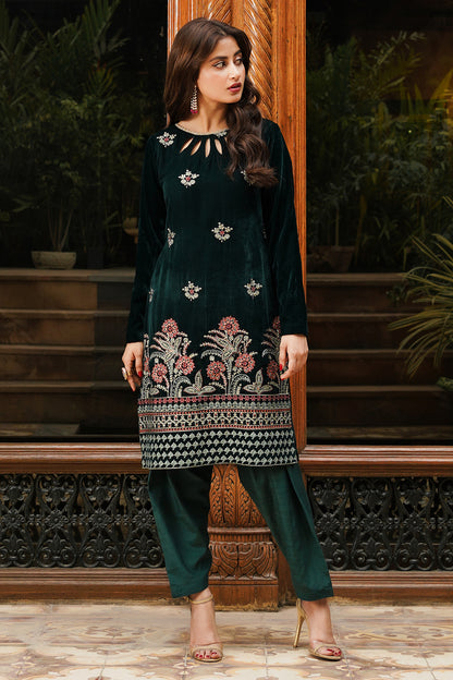 Embroidered Kurta Dupatta Trouser - 3283