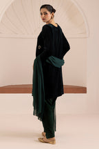 Embroidered Kurta Dupatta Trouser - 3283