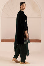 Embroidered Kurta Dupatta Trouser - 3283