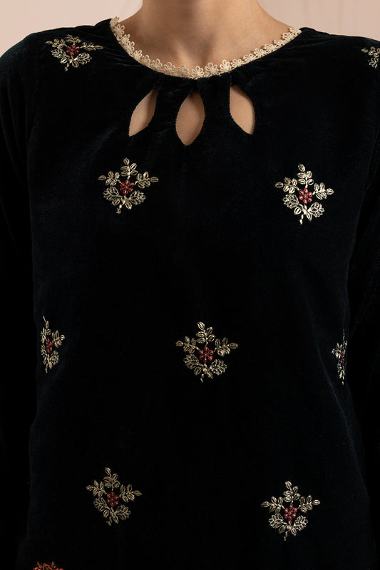 Embroidered Kurta Dupatta Trouser - 3283