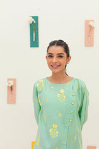 Embroidered Kurta - 3238