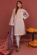 Embroidered Shirt Shalwar Dupatta - 2010