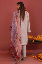 Embroidered Shirt Shalwar Dupatta - 2010
