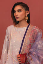 Embroidered Shirt Shalwar Dupatta - 2010