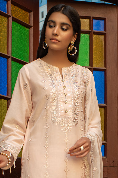 Embroidered Shirt Shalwar Dupatta - 2029