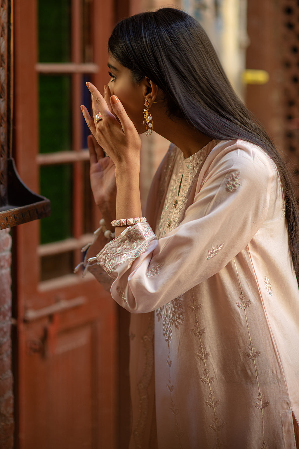 Embroidered Shirt Shalwar Dupatta - 2029