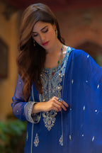 Embroidered Shirt Shalwar Dupatta - 2035