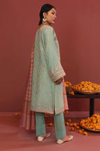 Embroidered Shirt Shalwar Dupatta - 2044
