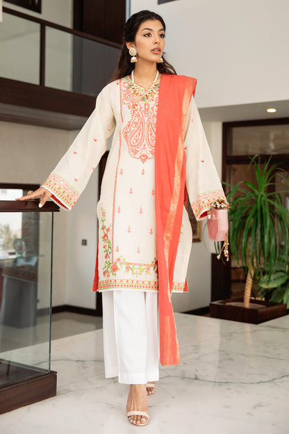 Embroidered Shirt Shalwar Dupatta - 1894