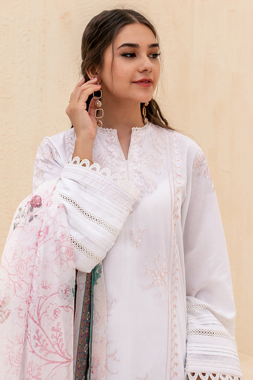 Embroidered Shirt Shalwar Dupatta - 2003