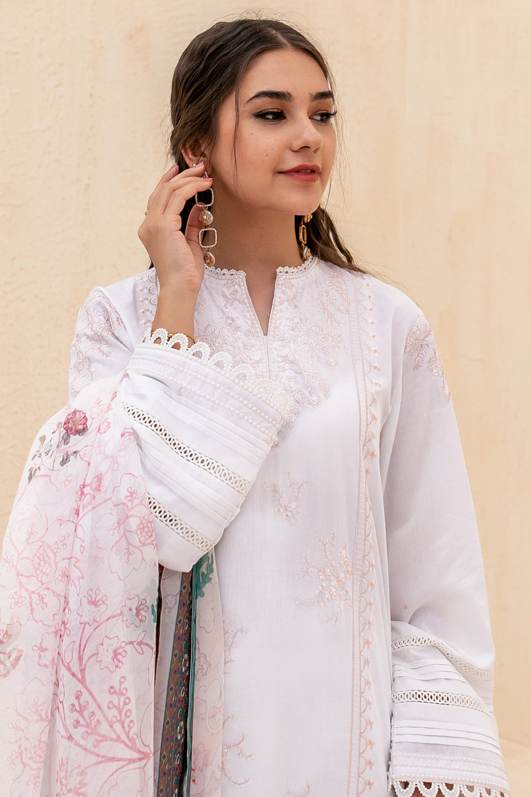 Embroidered Shirt Shalwar Dupatta - 2003