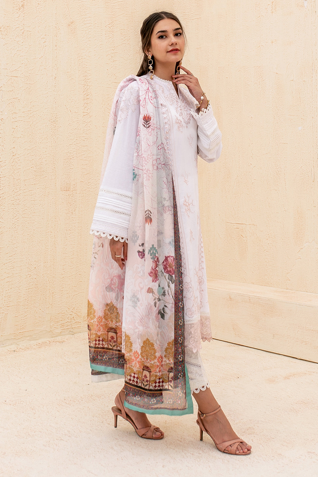 Embroidered Shirt Shalwar Dupatta - 2003