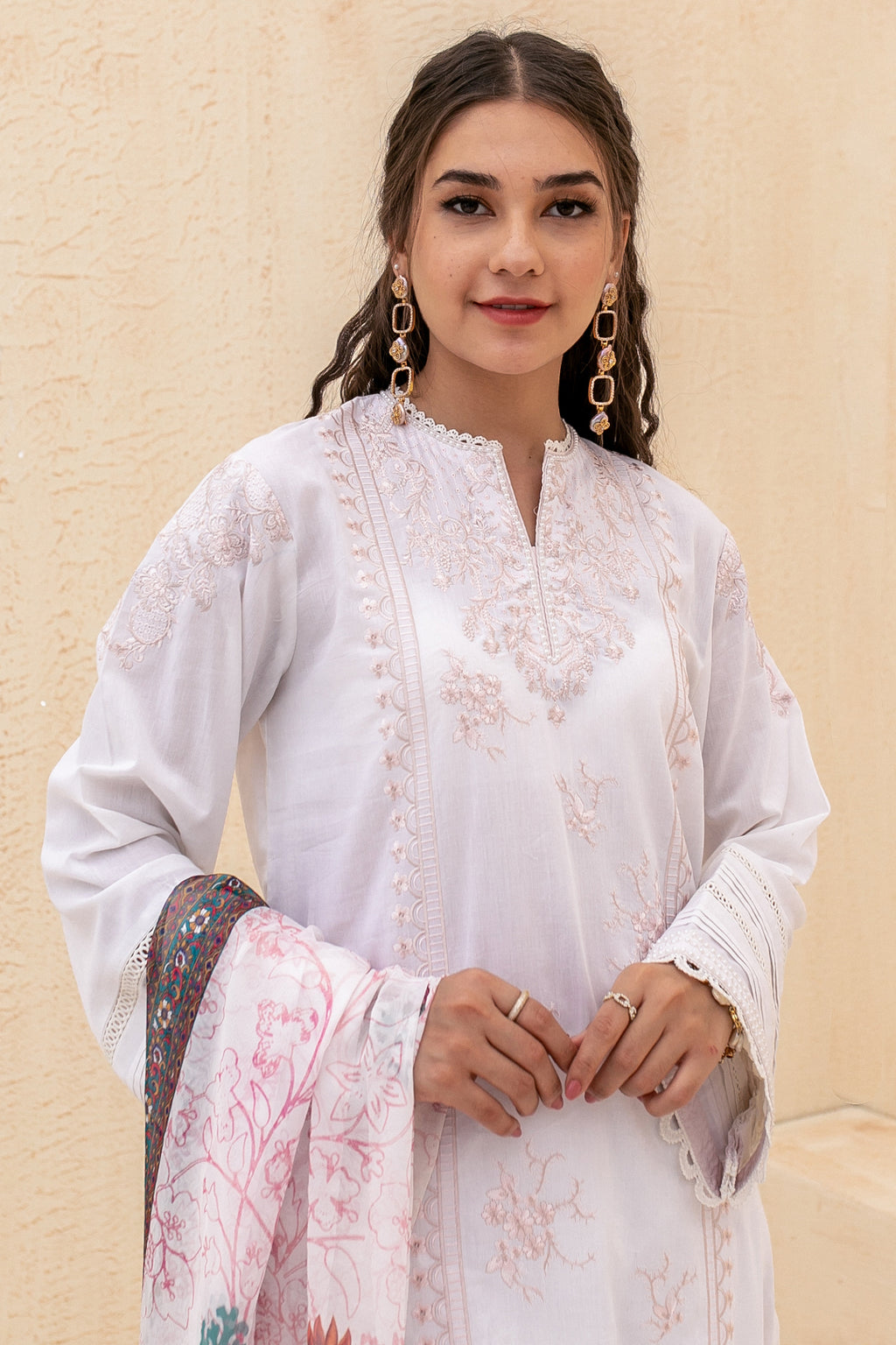 Embroidered Shirt Shalwar Dupatta - 2003