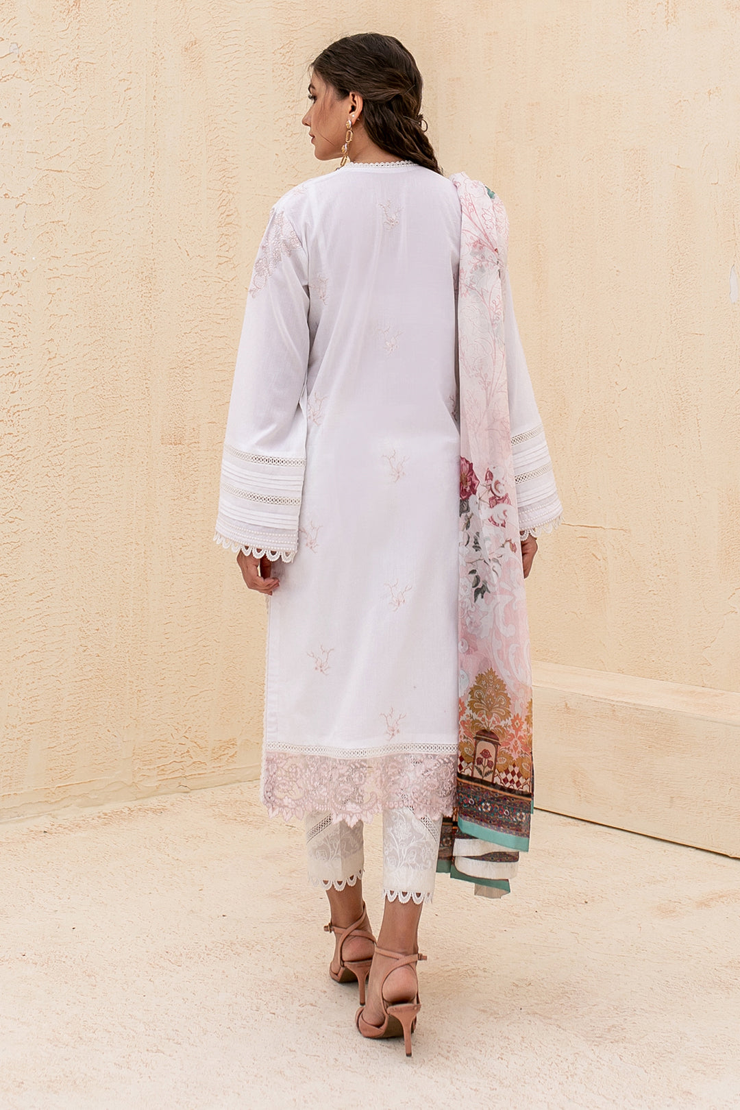 Embroidered Shirt Shalwar Dupatta - 2003