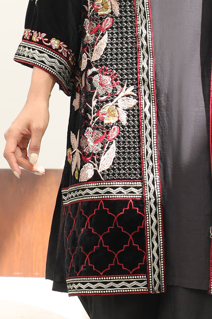 Embroidered Kurta Trouser - 3273