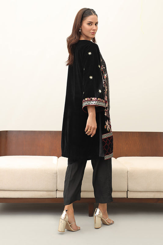 Embroidered Kurta Trouser - 3273