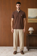Contrast Placket Polo - 6001